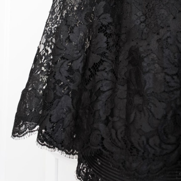 Chanel Vintage Fall 1995 Black Floral Lace Sweetheart Bustier Dress - Picture 5 of 10